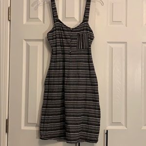 41 Hawthorn Black and White Striped Dress.